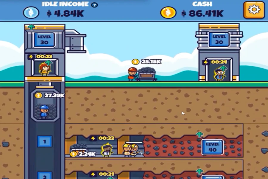 Idle Mining Empire free online game