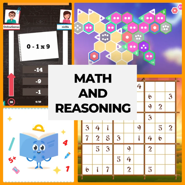 Math and Reasoning Logic Games