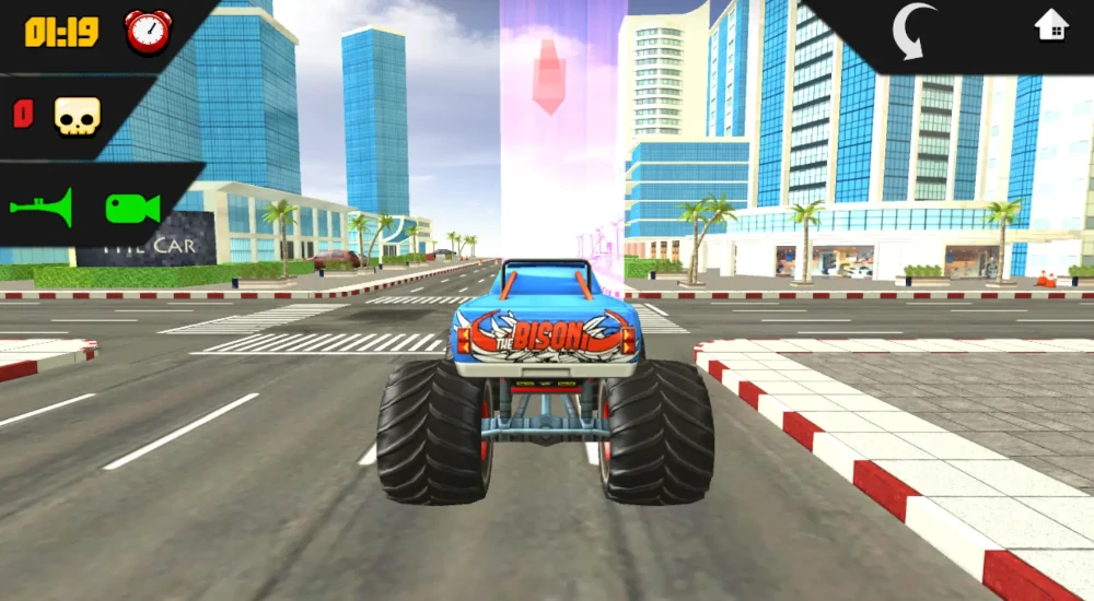 Monster Truck City Parking free game