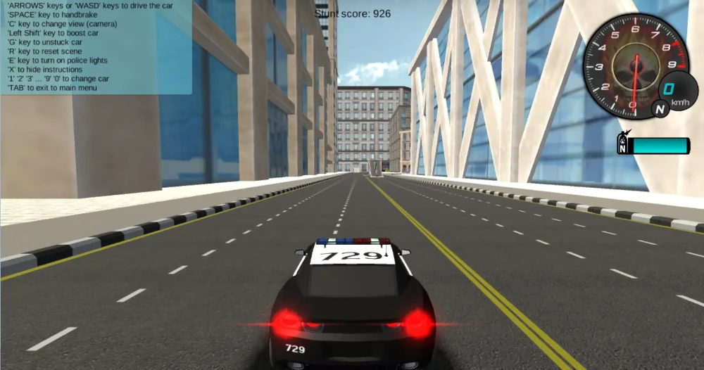 Police Stunt Cars Free Online Game
