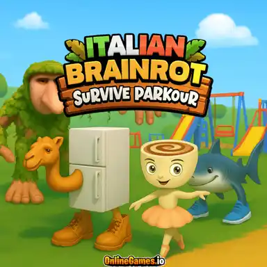 FreezeNova Italian Brainrot Survive Parkour