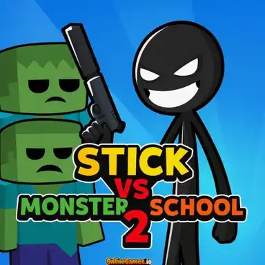 FreezeNova Stick vs Monster School 2