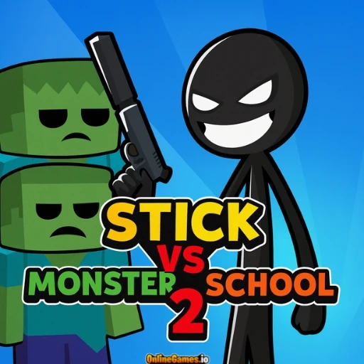 Stick vs Monster School 2 Online