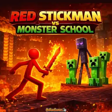 FreezeNova Red Stickman vs Monster School FreezeNova Red Stickman vs Monster School