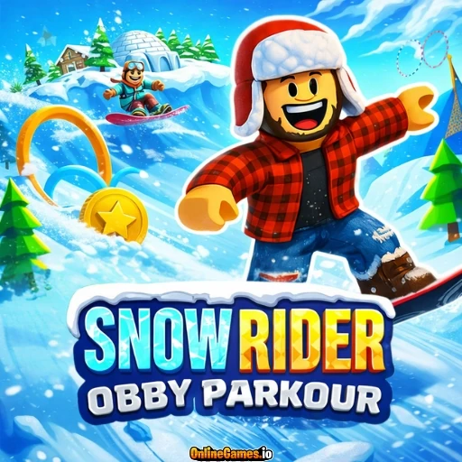 Snow Rider Obby Parkour Online