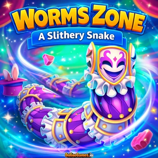 Worms Zone a Slithery Snake Online