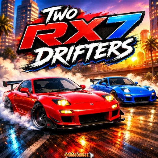 Two RX7 Drifters Online