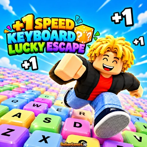 +1 Speed Keyboard Lucky Escape Online