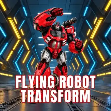 FreezeNova Flying Robot Transform Car Game FreezeNova Flying Robot Transform Car Game