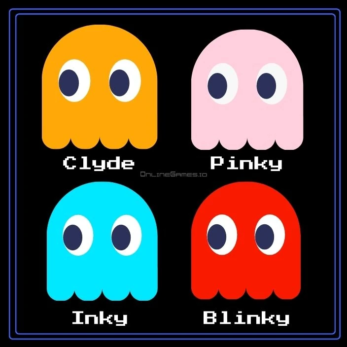 Pac-Man Ghosts Names
